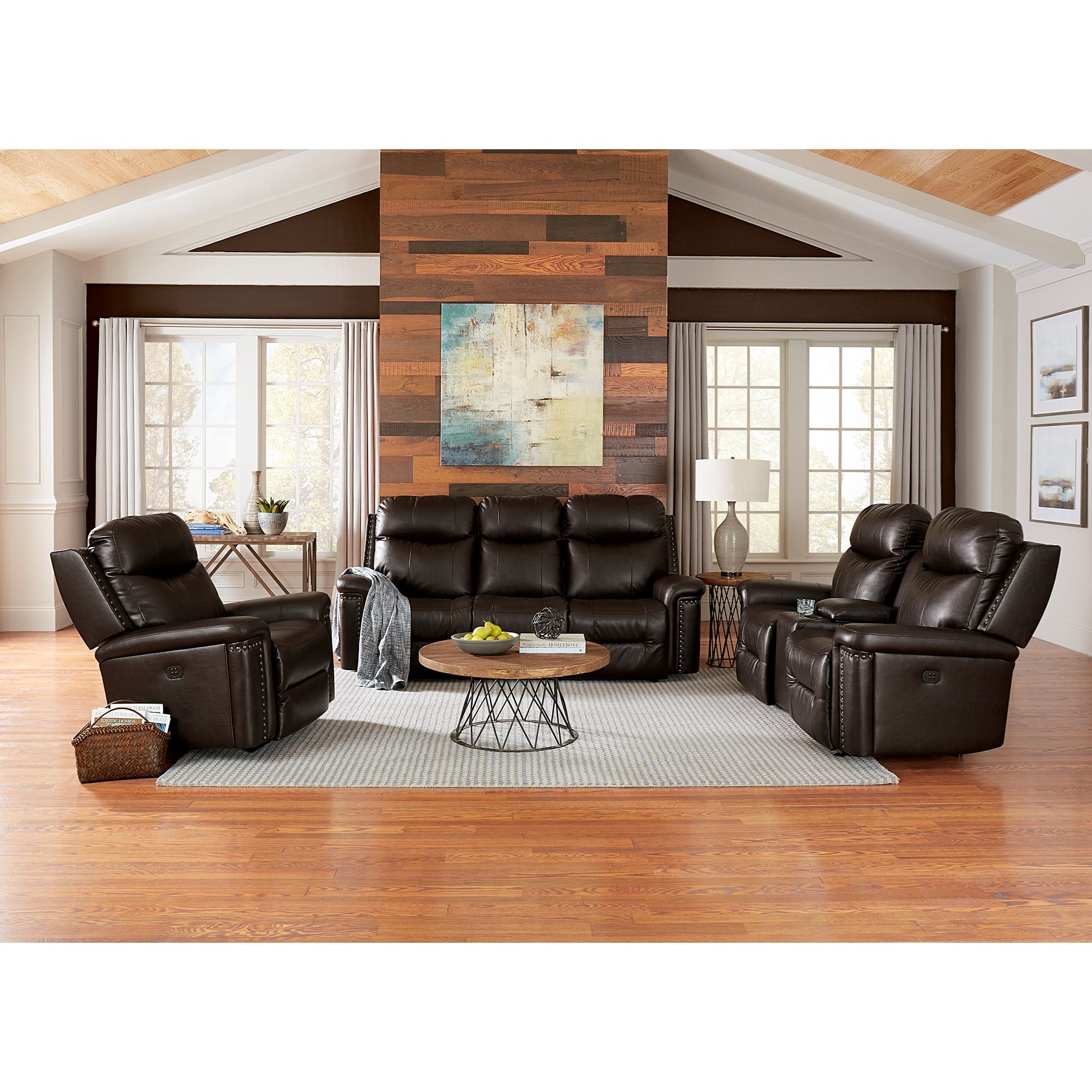 Power Tilt Headrest Wall Saver Reclining Sof